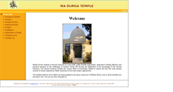 Desktop Screenshot of madurgatemple.org