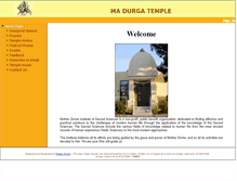 Tablet Screenshot of madurgatemple.org
